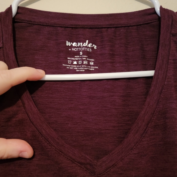 Wander Purple Relaxed Thermoregulation Long Sleeve Tunic, Small - Picture 3 of 5